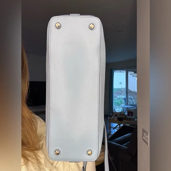 Coach Mini Sierra Dome Satchel Blue Floral - Picture 9 of 17